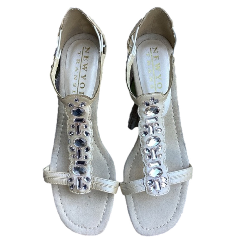 White Gladiator  Sandals